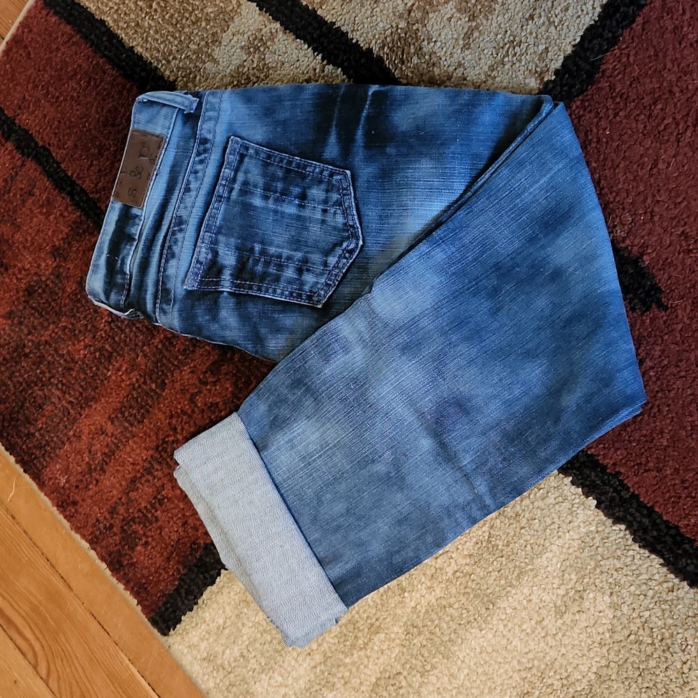 S & P Jean Capri Size 27 Mid Rise